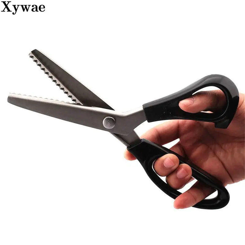 Pinking Shears Handled Professional Dressmaking Sewing DIY Craft Pinking Scissors Zig Zag Scissors Fabric Decorative Edge Tool