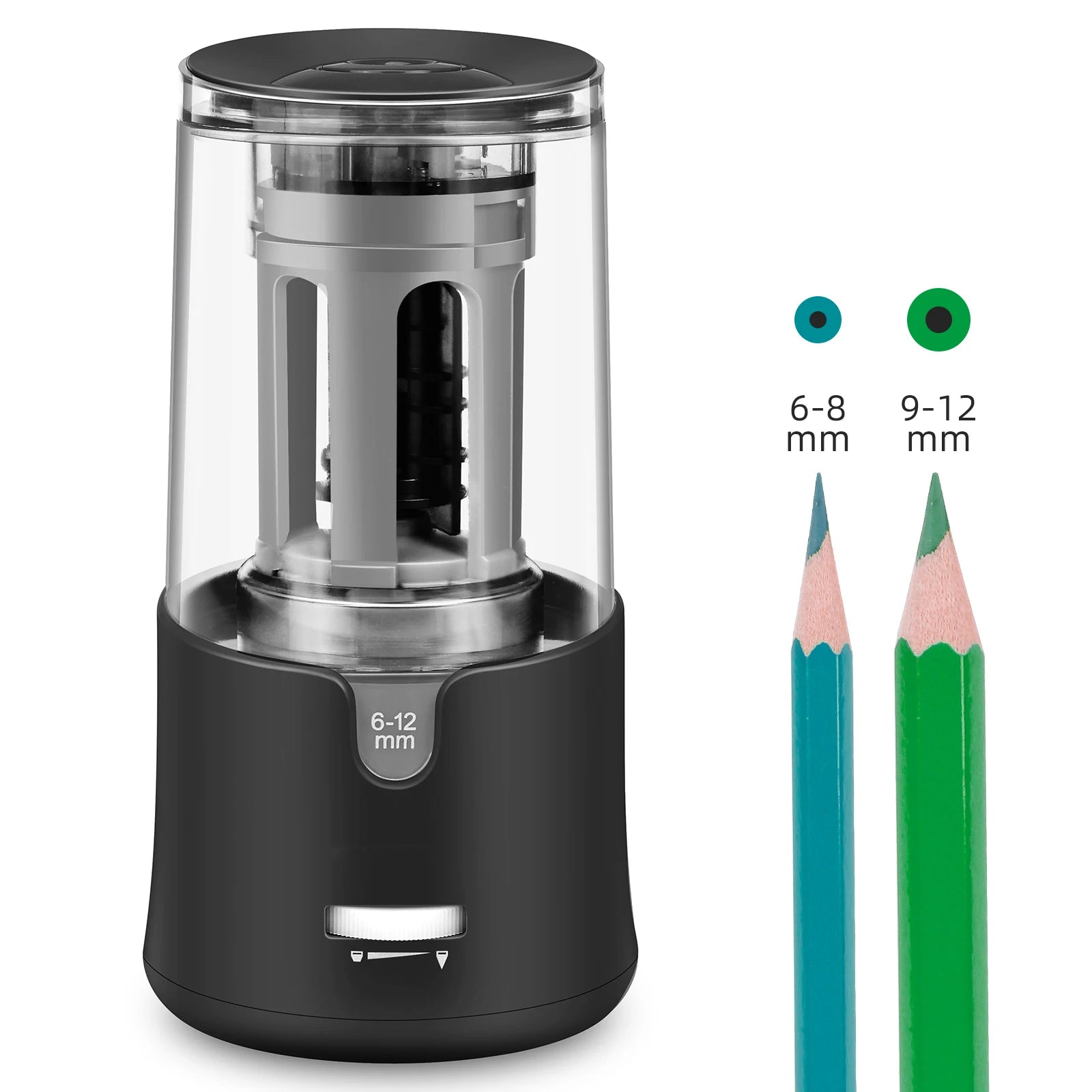 Tenwin Automatic Electric Pencil Sharpener For Colored Pencils Sharpen Mechanical Office School Supplies Stationery Free Ship