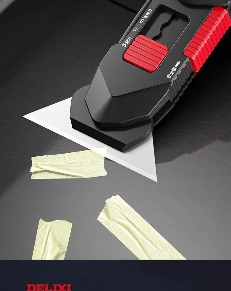Xiaomi DELIXI Transforming Utility Knife Crafts Supplies Office Gadgets Multifunction Sharp Paper Cutting Stationery Supplies