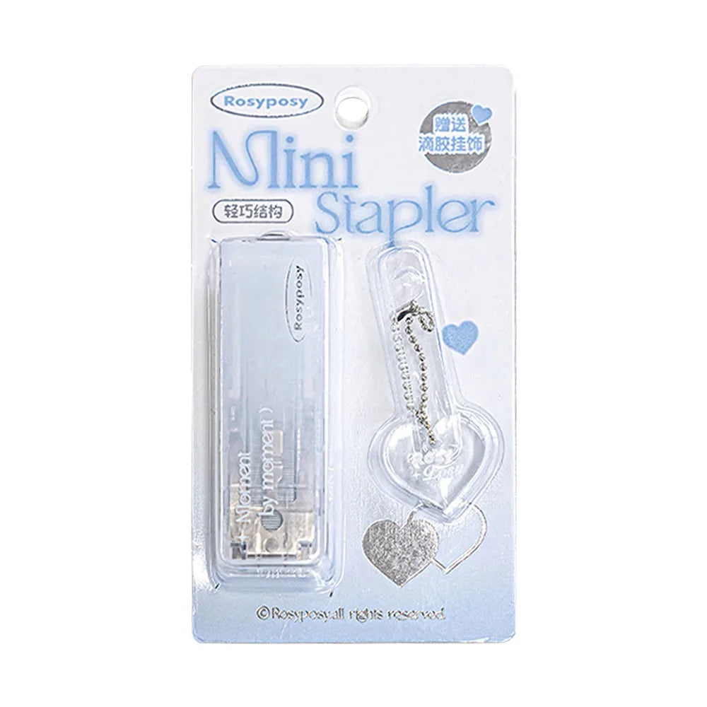 Durable 40 Sheet Capacity Stapler High Appearance Level Gradient Color Paper Binding Tools Mini 10# Office Supplies
