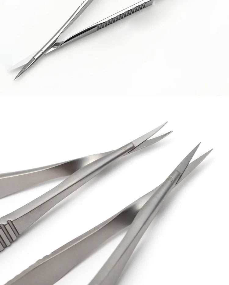 Stainless Steel Cuticle Nipper Pliers Dead Skin Remover Squeeze Straight Manicure Scissors Eyebrow Scissors Beauty Tools
