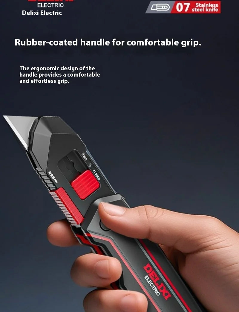 Xiaomi DELIXI Transforming Utility Knife Crafts Supplies Office Gadgets Multifunction Sharp Paper Cutting Stationery Supplies