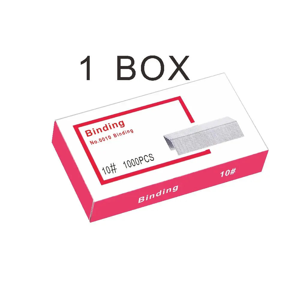 1-3Box Stapler 24/6  12# 10# No.12 No.10  office stationery staplerpapeleria Universal Mier Mil  micro  Universal stapler