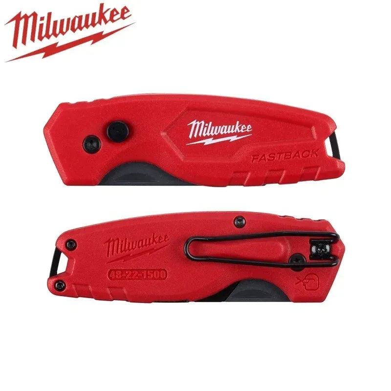 MILWAUKEE 48-22-1500 FASTBACK Compact Folding Utility Knife Multi-Purpose Knife Hand Tools