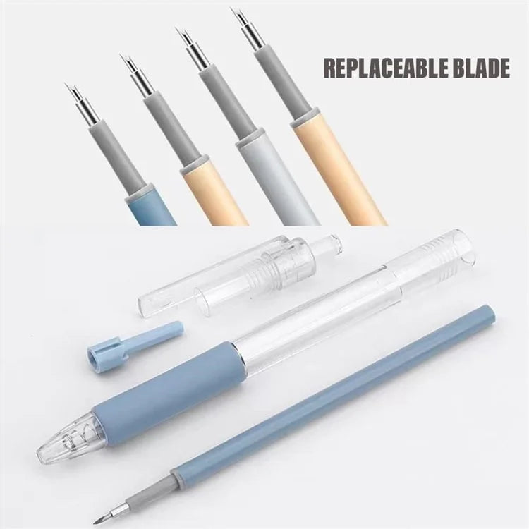 Paper Cut Knife Pen Refill Utility Knife Pen Decoupage Utility Knife Decoupage DIY Decoupage Tools DIY Craft Supplies JAF260