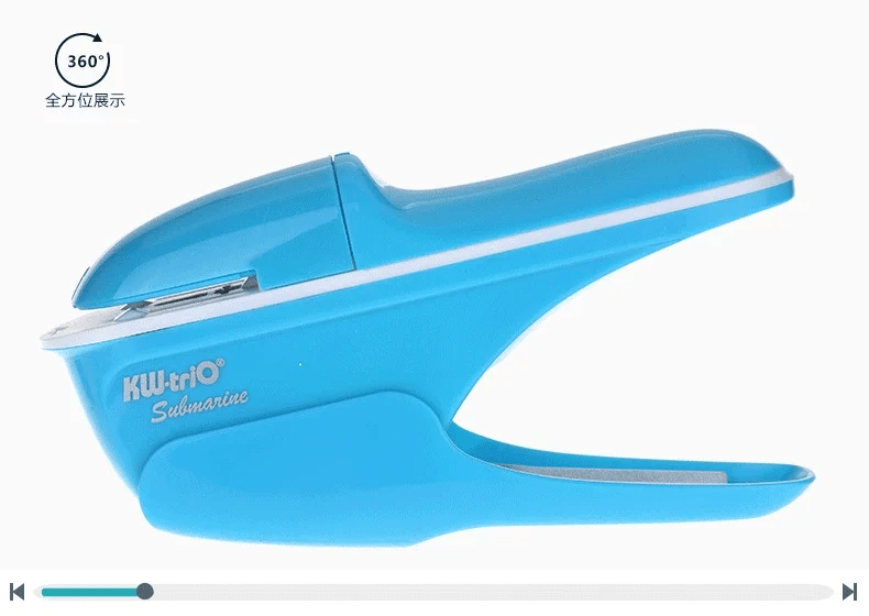 Non-staple Stapler Stapling Machine Mini Cute Book Stapleless Stapler Paper Stapling Stapler Free Staple Needleless Staplers