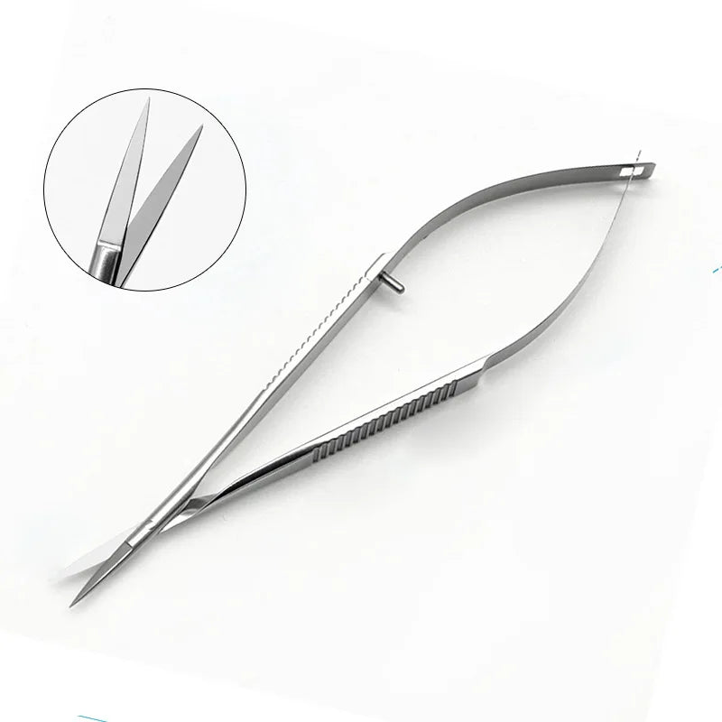 Stainless Steel Cuticle Nipper Pliers Dead Skin Remover Squeeze Straight Manicure Scissors Eyebrow Scissors Beauty Tools
