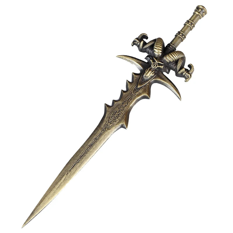 1PCS Goat Sword Zinc Alloy Letter Opener Mini Portalble Utility Knife Cutter Envelope Opener Mail Knife School Office Supplies