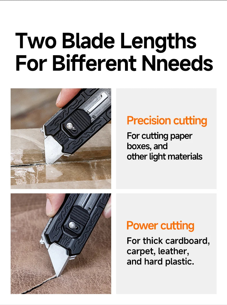 2025 New NexTool Explorer E20 8-in-1 Multi-tool Utility Knife Box Cutter Auto Safe Blade Design Mini EDC Tools Built-in Blades