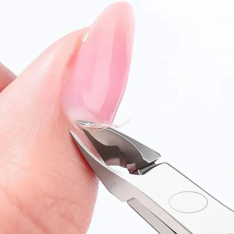 Professional Nail Cuticle Scissor Stainless Steel Gold Silver Dead Skin Exfoliating Clipper Clean Nails Art Tool Manicure Salon