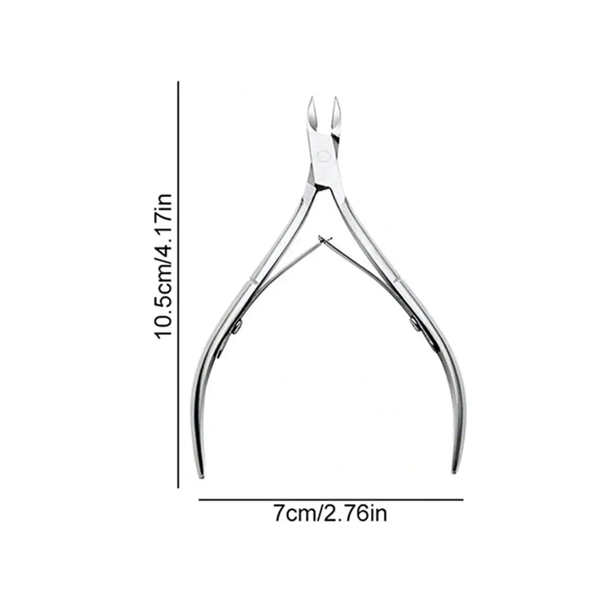 Nail Professional Stainless Steel Nail Cutter Scissor Nippers Muti Function Cuticle Pusher Remover Nail Care Manicure Tools Kits