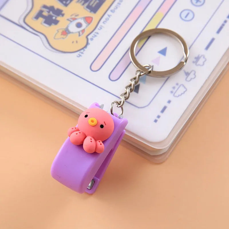 Cute Mini Stapler Portable Staple Students Paper Binder Stationery School Office Supplies kawaii Stapler Binding tools