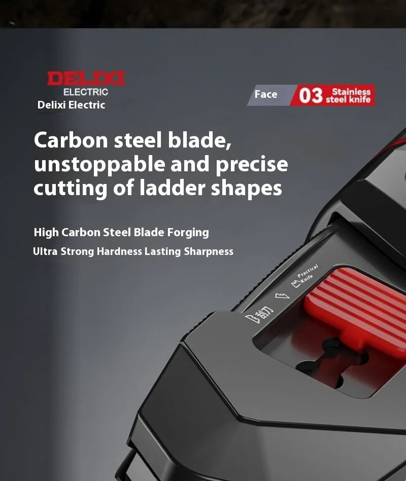 Xiaomi DELIXI Transforming Utility Knife Crafts Supplies Office Gadgets Multifunction Sharp Paper Cutting Stationery Supplies