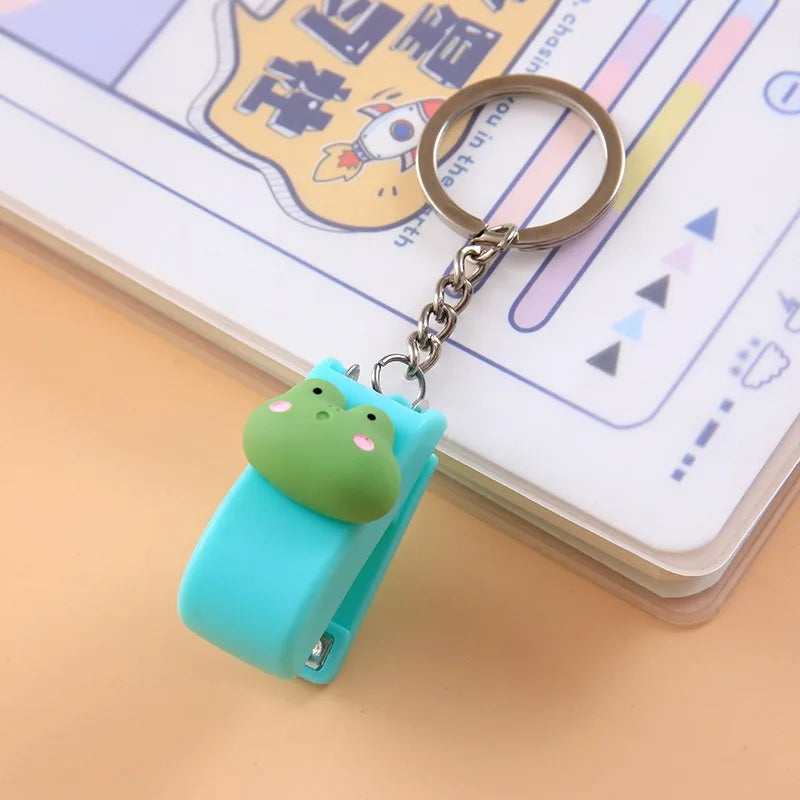 Cute Mini Stapler Portable Staple Students Paper Binder Stationery School Office Supplies kawaii Stapler Binding tools