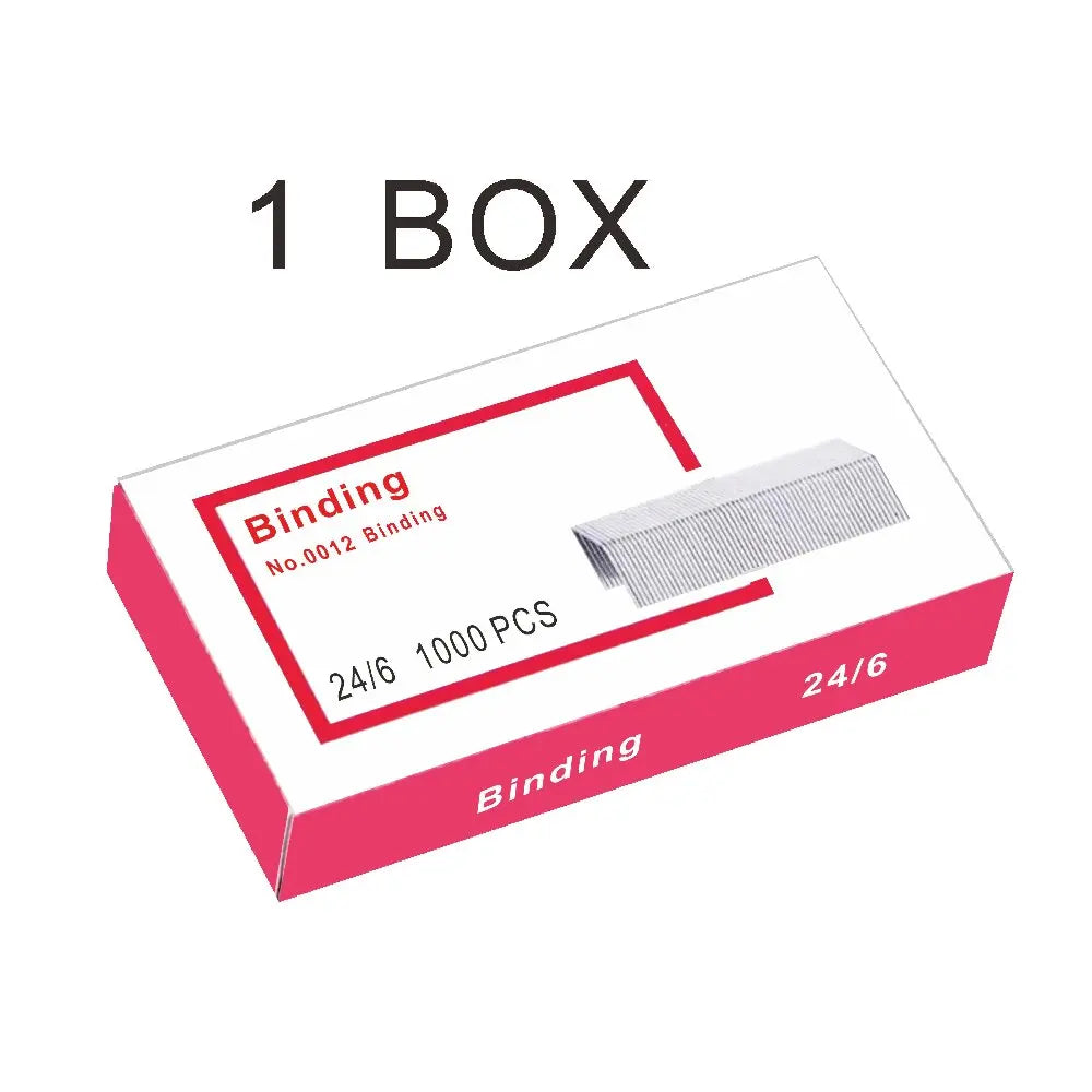 1-3Box Stapler 24/6  12# 10# No.12 No.10  office stationery staplerpapeleria Universal Mier Mil  micro  Universal stapler