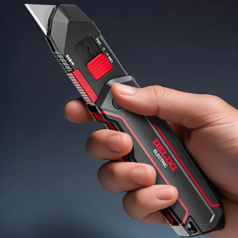 Xiaomi DELIXI Transforming Utility Knife Crafts Supplies Office Gadgets Multifunction Sharp Paper Cutting Stationery Supplies