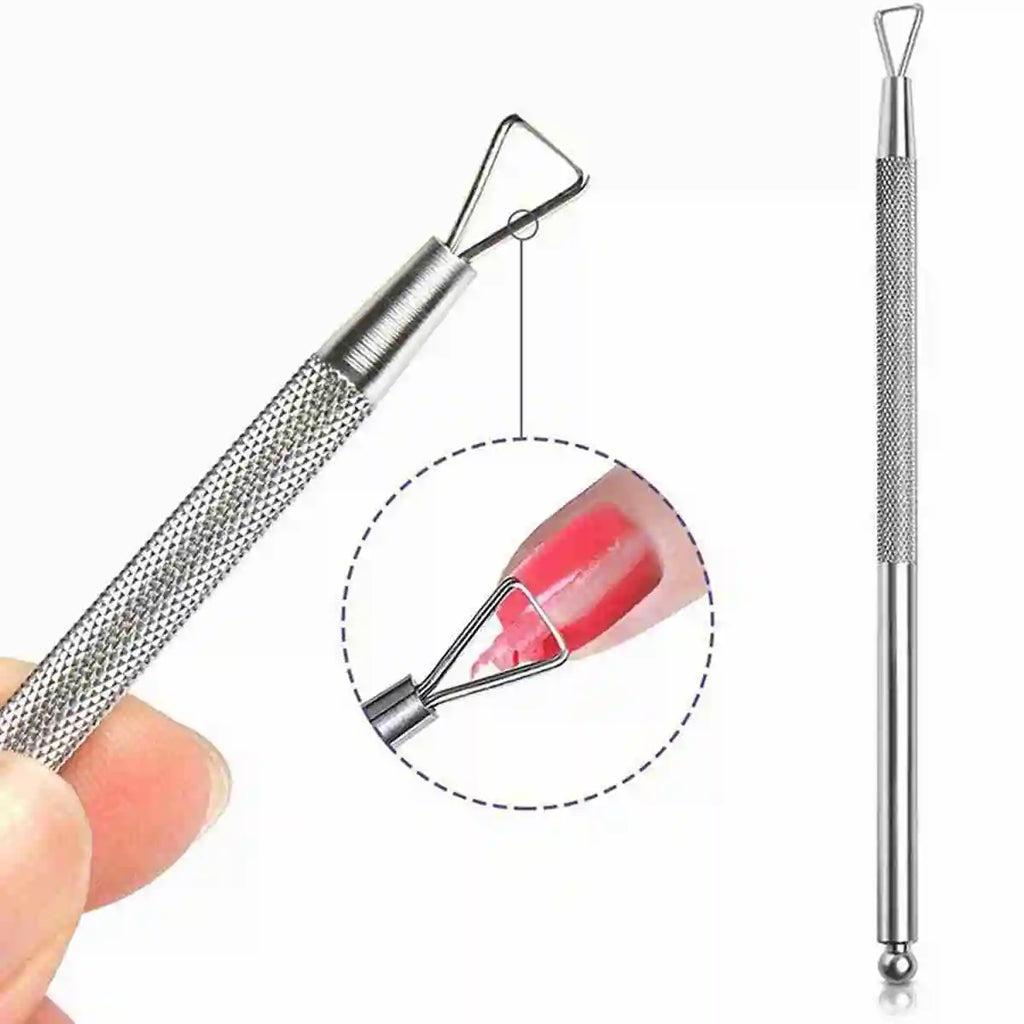 Nail Professional Stainless Steel Nail Cutter Scissor Nippers Muti Function Cuticle Pusher Remover Nail Care Manicure Tools Kits