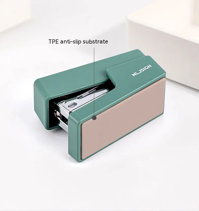 NUSIGN Portable Mini Stapler Set, Color Paper Binding Machine, Fashion Stationery, Office Supplies, 24/6, Staples