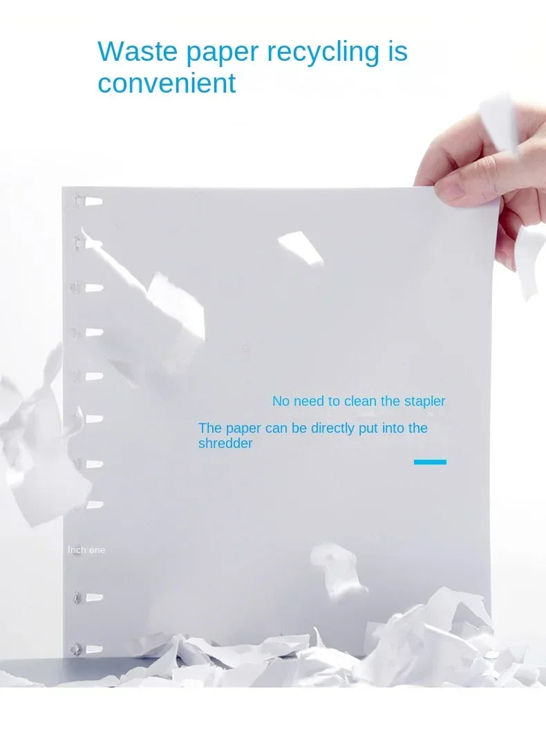Non-staple Stapler Stapling Machine Mini Cute Book Stapleless Stapler Paper Stapling Stapler Free Staple Needleless Staplers