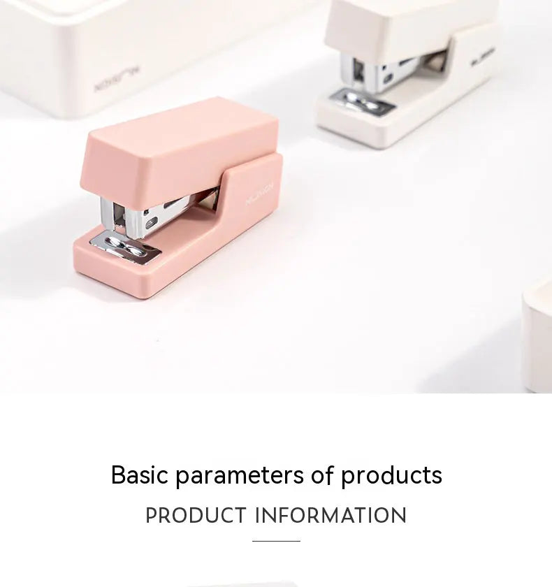 NUSIGN Portable Mini Stapler Set, Color Paper Binding Machine, Fashion Stationery, Office Supplies, 24/6, Staples