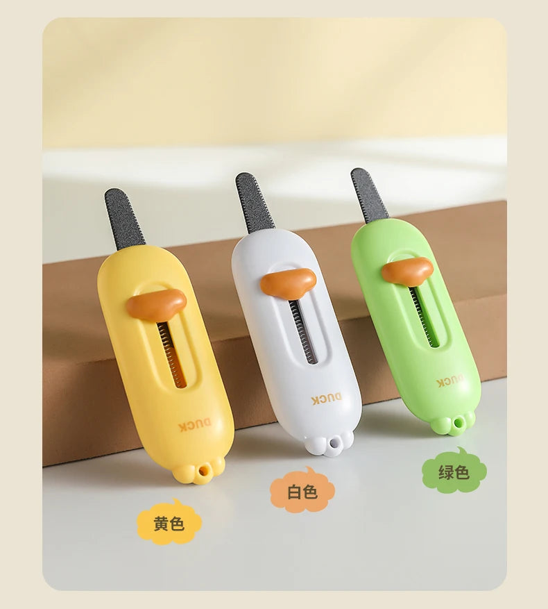 Strong Magnetic Anti-Slip Box Cutter｜Mini Portable Serrated Opener｜Sharp Utility Knife for Packages｜Safe & Effortless Cutting