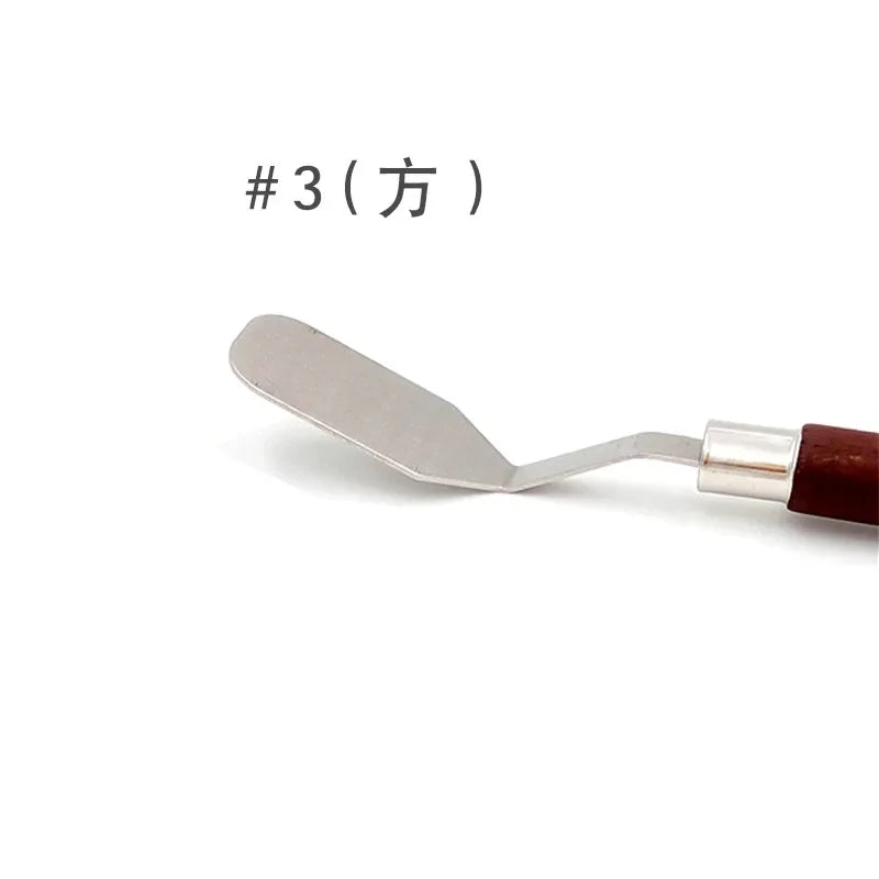 oil painting scraper Big, medium and small 3 pcs sets of acrylic gouache oil paint color palette Utility knife art supplies