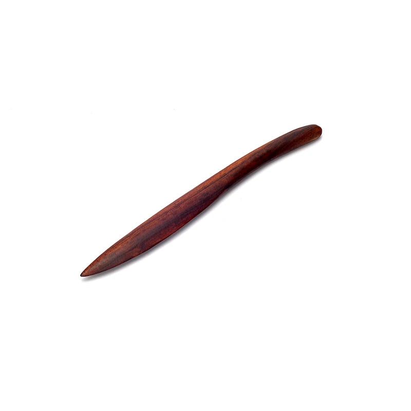 1PCS Retro Wooden Letter Opener Brown Wooden Portalble Utility Knife Cutter Envelope Opener Mail Knife School Office Supplies