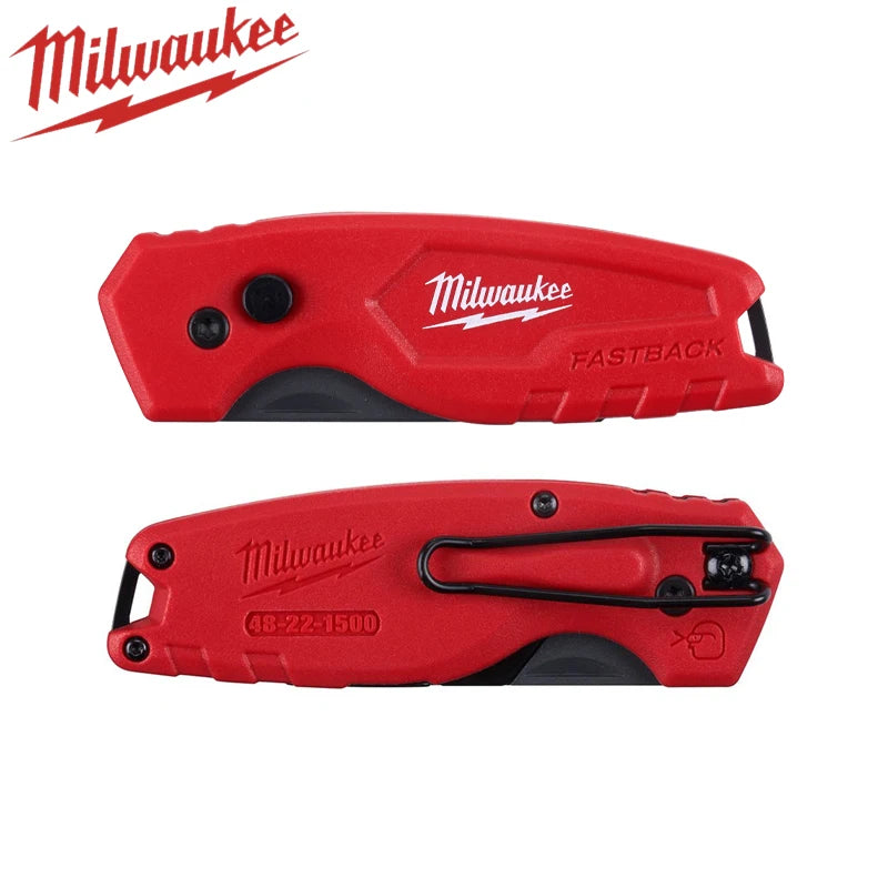 MILWAUKEE 48-22-1500 FASTBACK Compact Folding Utility Knife Multi-Purpose Knife Hand Tools