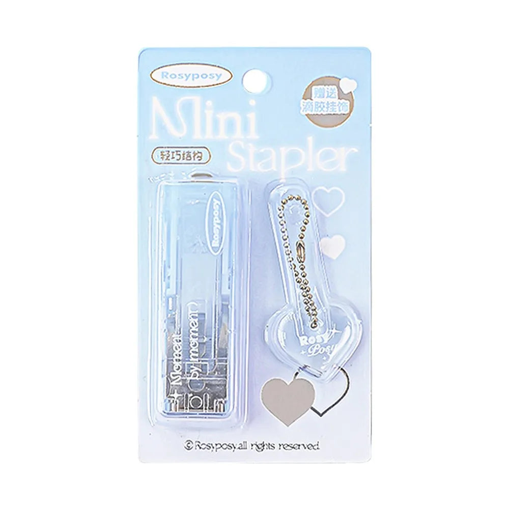 Durable 40 Sheet Capacity Stapler High Appearance Level Gradient Color Paper Binding Tools Mini 10# Office Supplies