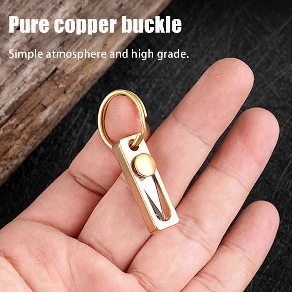 Ultra Small Titanium Utility Knife, EDC Tiny Knife Box/Package Opener with Stainless Steel Blade,Ultra Lightweight and Quality