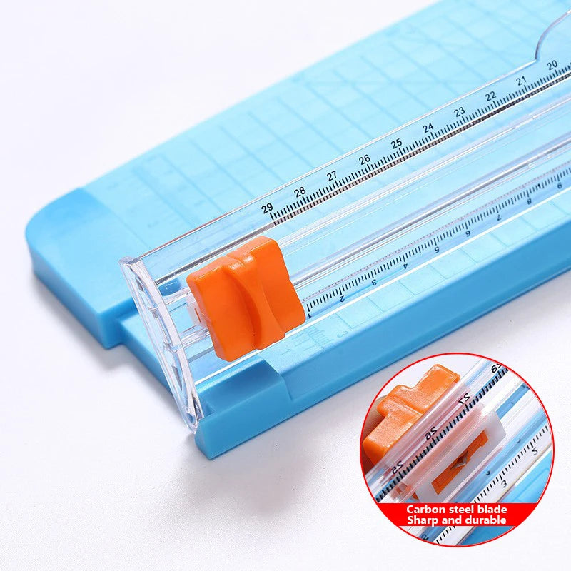 Triple Track A4 Paper Cutter Paper Trimmer Utility Knife Hidden Replacement Blades Photo A4 Paper Office Guillotine Card Trimmer
