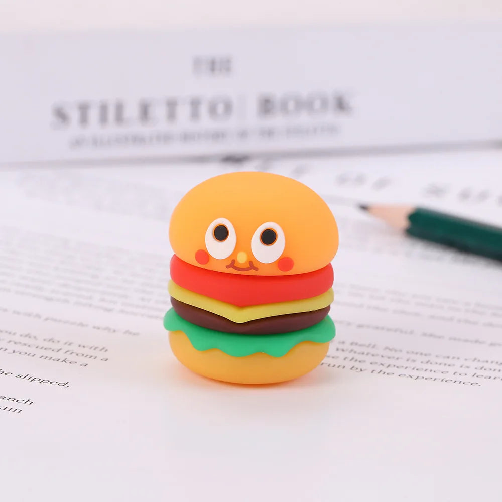 Creative Shape Pencil Sharpener Mini Funny Expression Pencil Cutting Machine School Gift Student Supplies Kawaii Stationery05230
