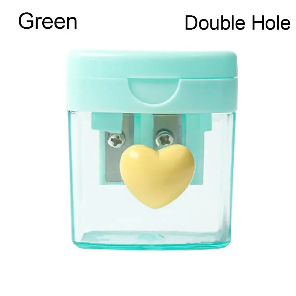 Cartoon Dinosaur Pencil Sharpener Hand-cranked Mechanical Tool Automatically Enters Lead Anti Sticking Lead Office Gift Student