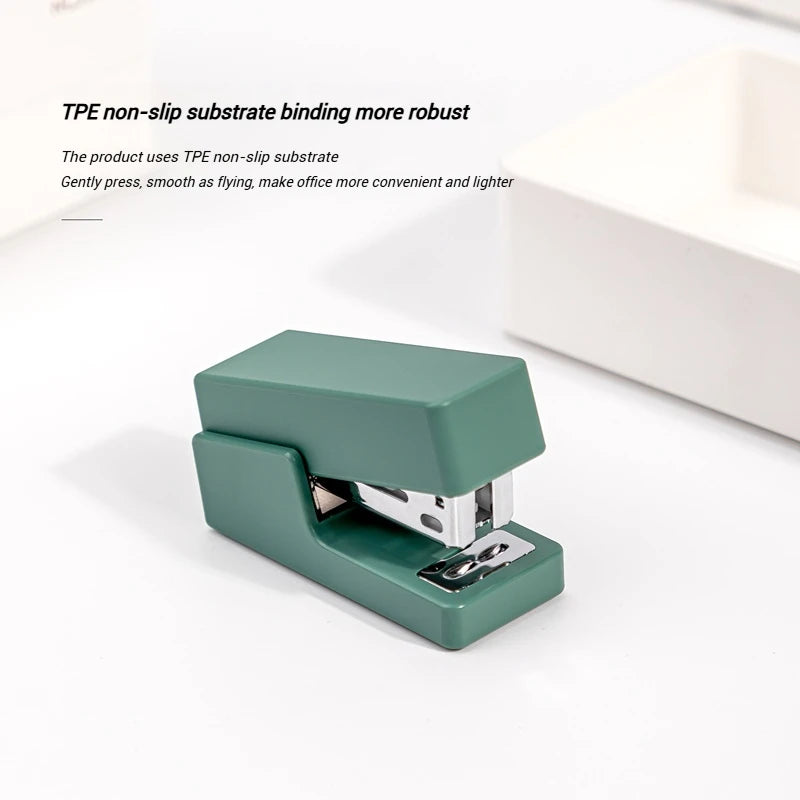 NUSIGN Portable Mini Stapler Set, Color Paper Binding Machine, Fashion Stationery, Office Supplies, 24/6, Staples