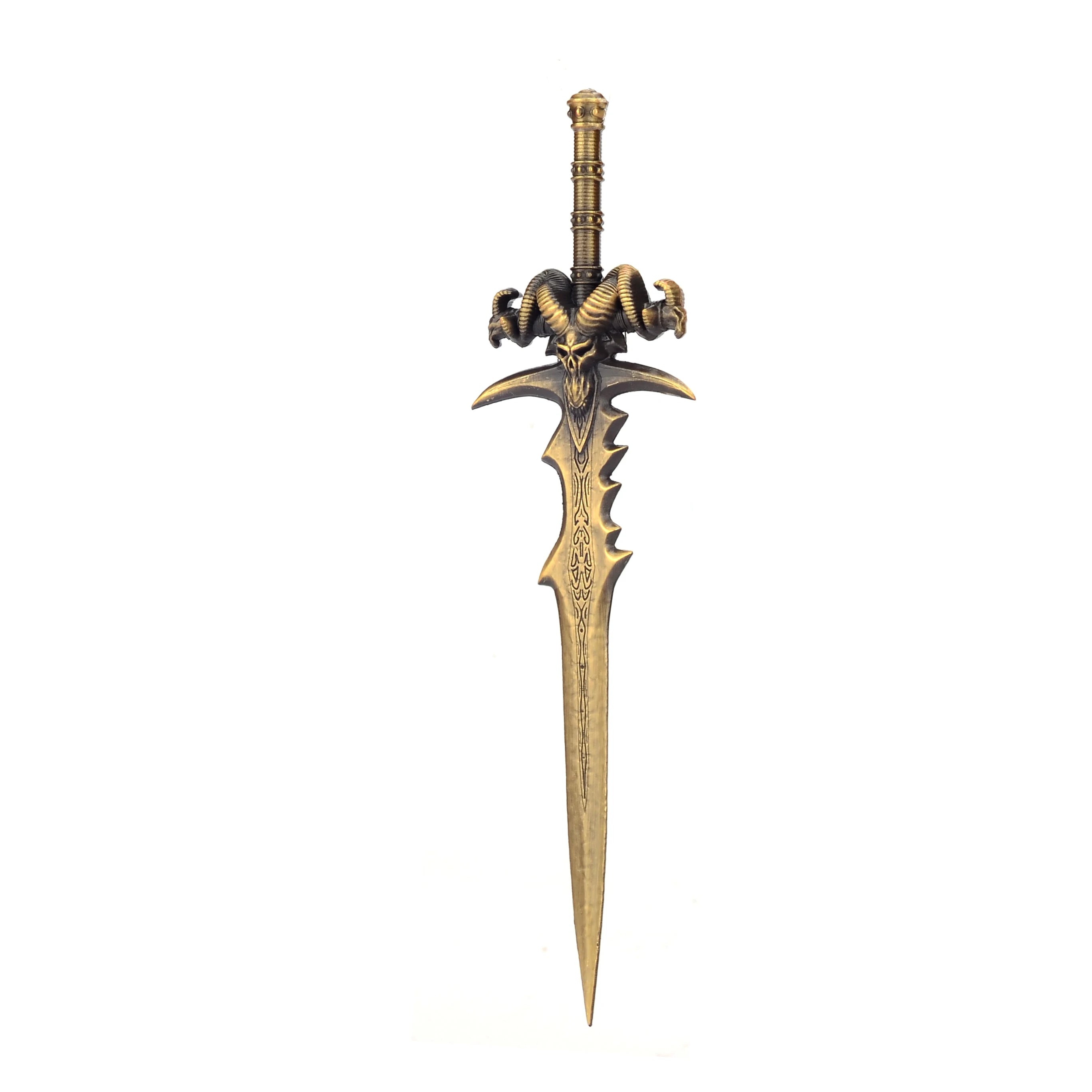 1PCS Goat Sword Zinc Alloy Letter Opener Mini Portalble Utility Knife Cutter Envelope Opener Mail Knife School Office Supplies