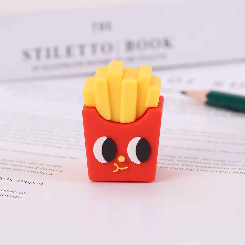 Creative Shape Pencil Sharpener Mini Funny Expression Pencil Cutting Machine School Gift Student Supplies Kawaii Stationery05230