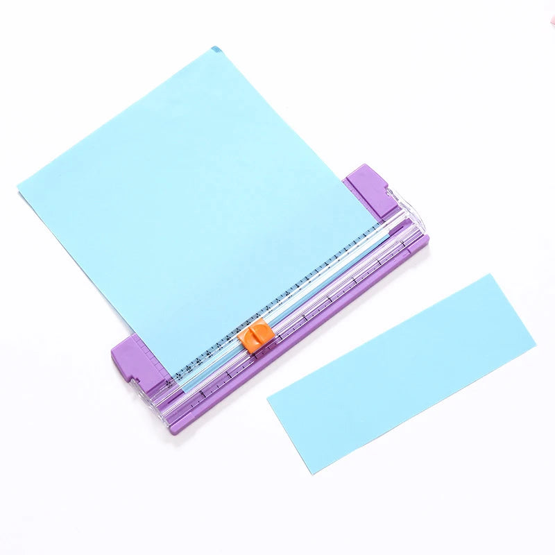 Triple Track A4 Paper Cutter Paper Trimmer Utility Knife Hidden Replacement Blades Photo A4 Paper Office Guillotine Card Trimmer