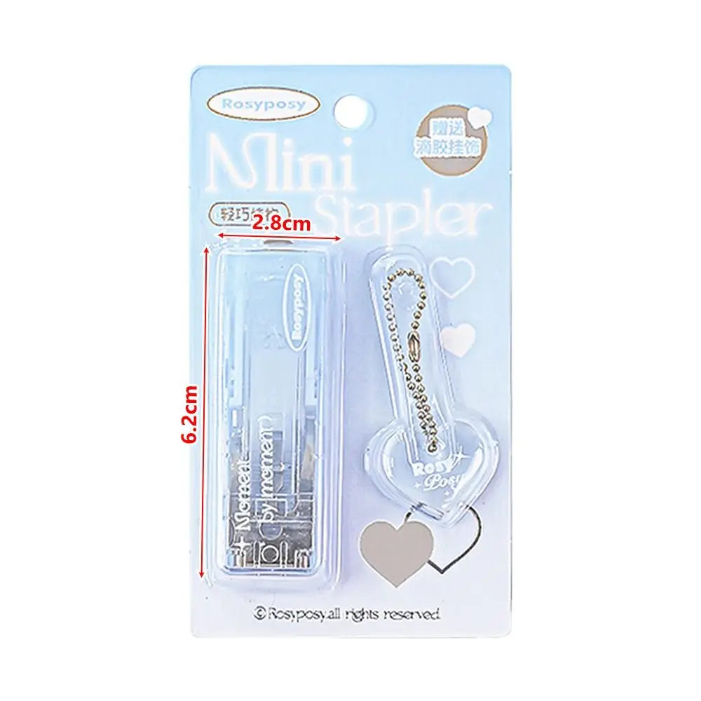 Durable 40 Sheet Capacity Stapler High Appearance Level Gradient Color Paper Binding Tools Mini 10# Office Supplies