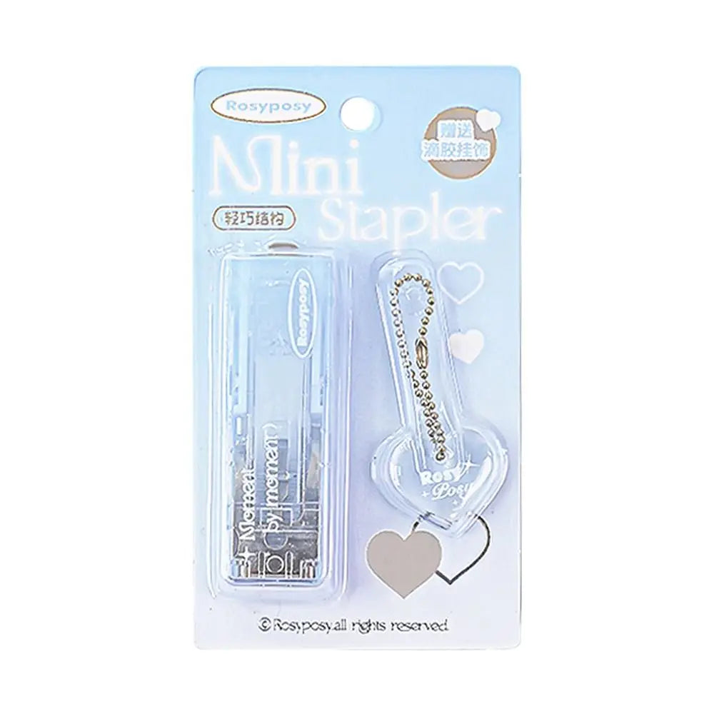 Durable 40 Sheet Capacity Stapler High Appearance Level Gradient Color Paper Binding Tools Mini 10# Office Supplies