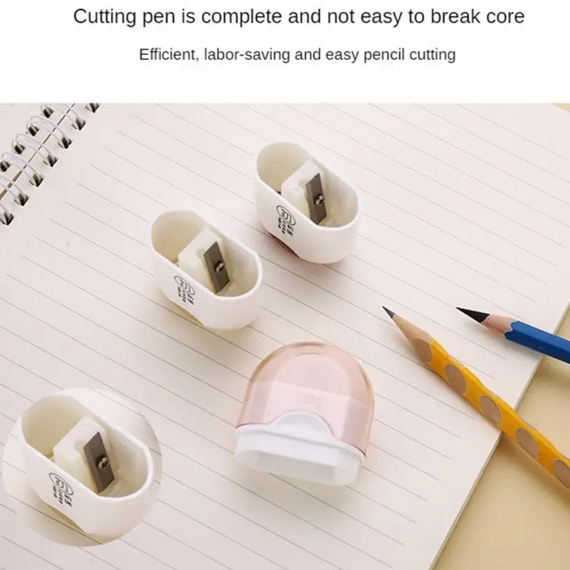 Multifunctional eraser Pencil Sharpener 2 in 1 Kawaii School Supplies Stationery Items Student Prize for Kids Gift