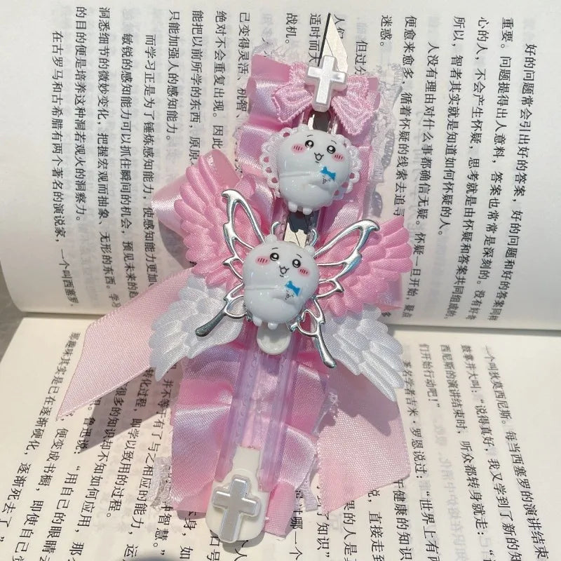 MINISO Chiikawa Nanka Chiisakute Kawaii Yatsu Kawaii Anime Cartoon Cute High-value Utility Knife Shooting Props Holiday Gifts