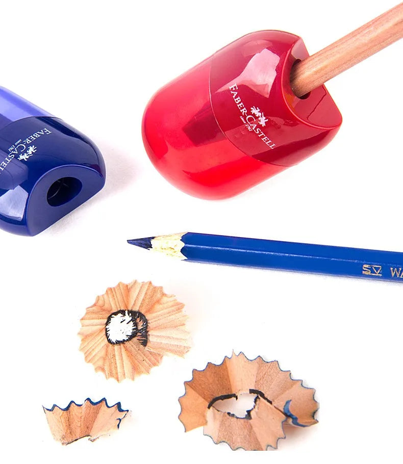 Double Hole and One Hole Pencil Sharpener Creative Transparent Pen Knife Kid Student Cutting Stationery School Supplies