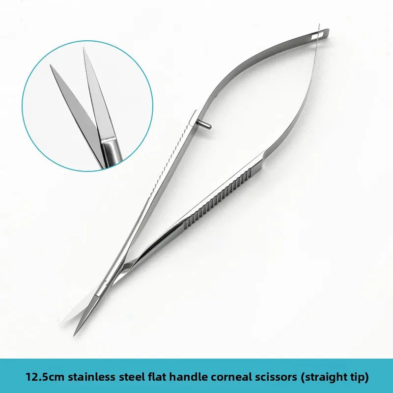 Stainless Steel Cuticle Nipper Pliers Dead Skin Remover Squeeze Straight Manicure Scissors Eyebrow Scissors Beauty Tools