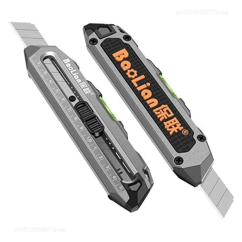 Xiaomi 4 in 1 Utility Knife Multifunctional Non-slip Durable Sharp Cutting Tools Alloy Steel Automatic Loking Heavy Duty Cutter