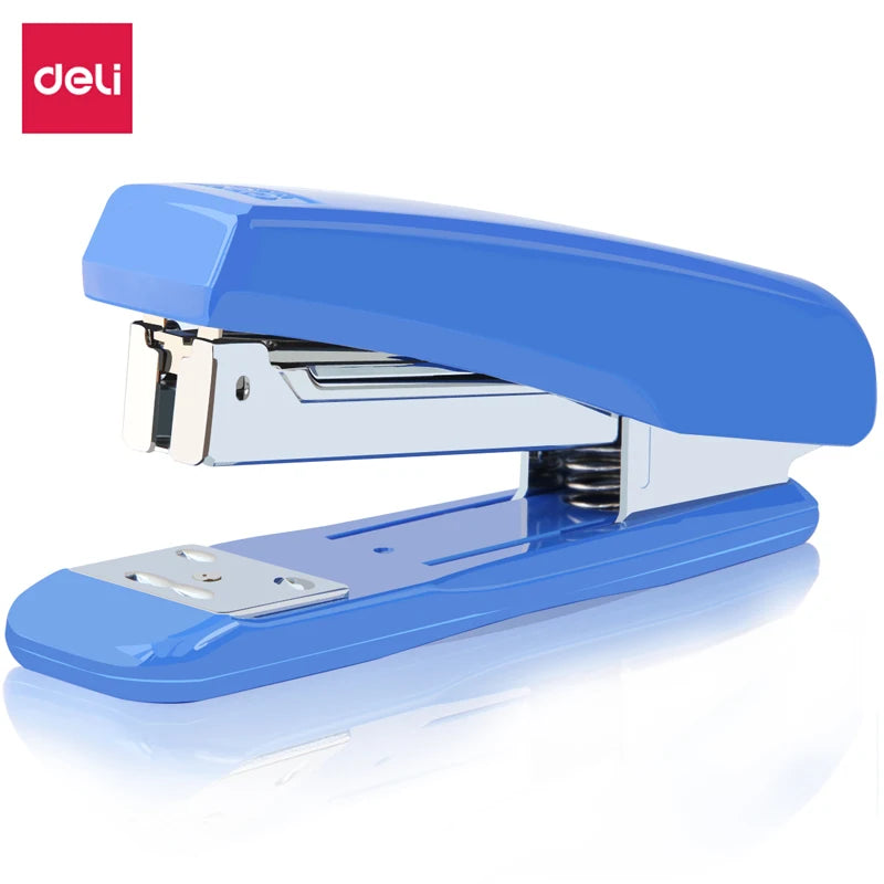 Deli Universal Medium-Sized Stapler Model 0306 Compatible with 24/6 12# Staples Can Staple up to 30 Sheets