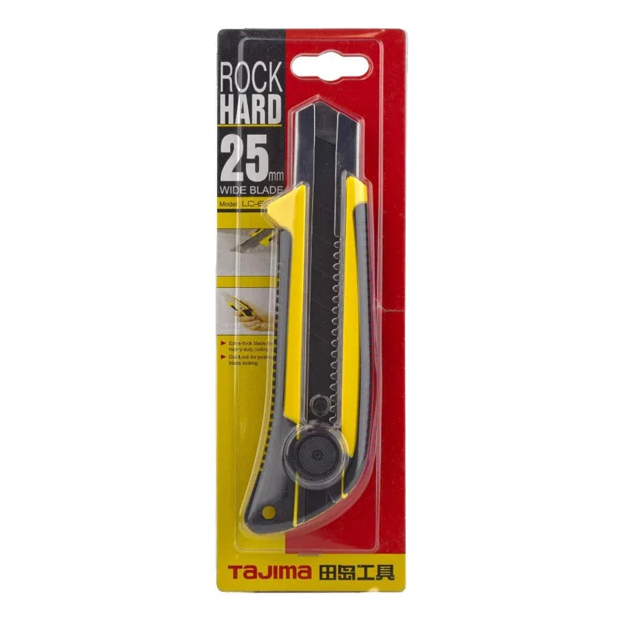 TAJIMA 1101-0224 H-Type Utility Knife 25mm Replaceable Blade Wallpaper Cutting Hand Tool LC-661