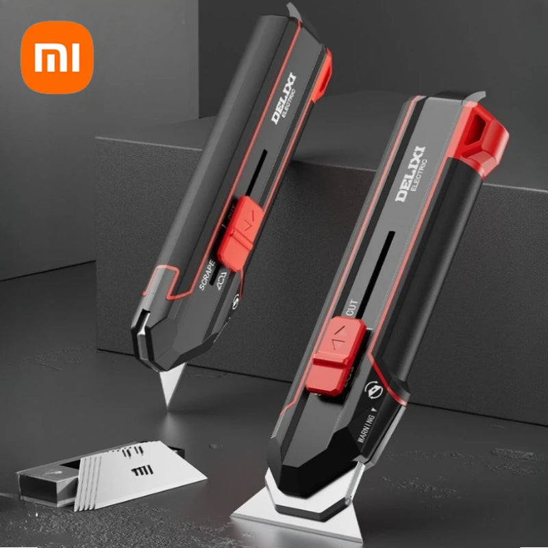 Xiaomi DELIXI Transforming Utility Knife Crafts Supplies Office Gadgets Multifunction Sharp Paper Cutting Stationery Supplies