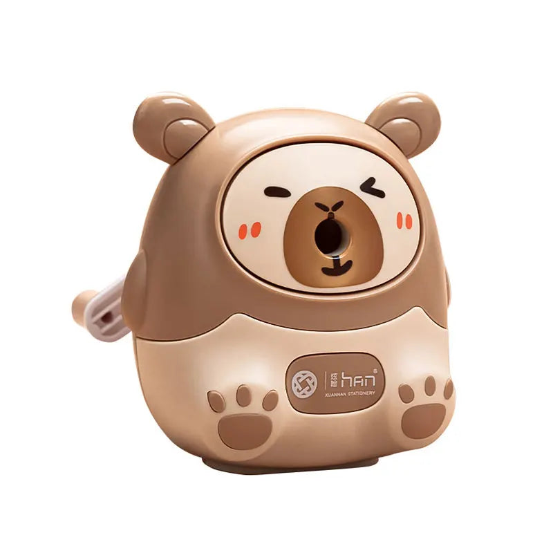 Pencil Sharpener  Creative Capybara Kawaii Stationery Office School Supplies Korean Stationery 80*80*100mm