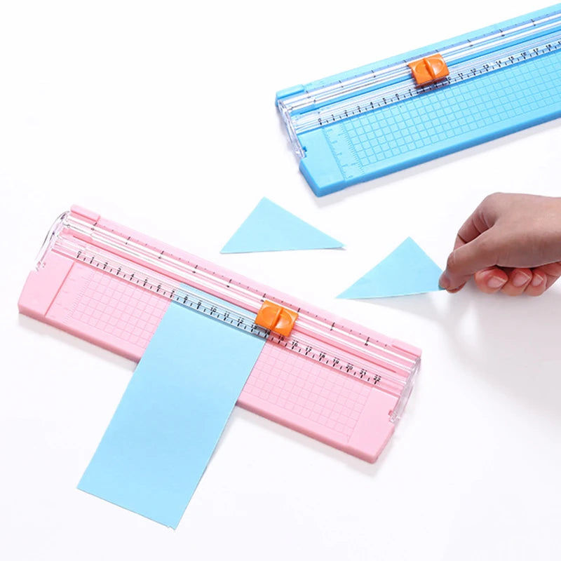 Triple Track A4 Paper Cutter Paper Trimmer Utility Knife Hidden Replacement Blades Photo A4 Paper Office Guillotine Card Trimmer