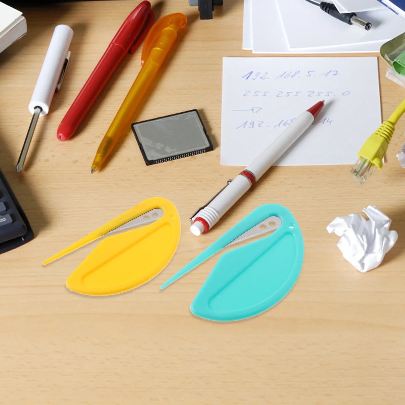 1PCS Plastic Sewing Tools Mini Portable Small Utility Knife Seam Ripper Pocket Sized Craft Cutter Letter Opener Paper